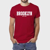 Camiseta Masculina Algodão Brooklyn Premium