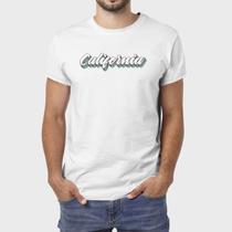 Camiseta Masculina Algodão Califórnia Premium
