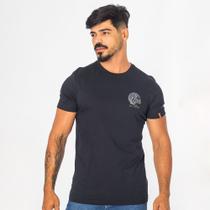 Camiseta Masculina Algodão Com Estampa Nas Costas Premium