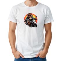 Camiseta Masculina Algodão Estampa Club Moto Manga Curta