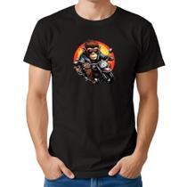 Camiseta Masculina Algodão Estampa Club Moto Manga Curta