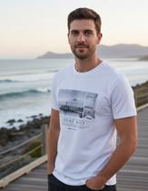 Camiseta Masculina Algodão Estampa Frontal P Ao Xgg Malwee