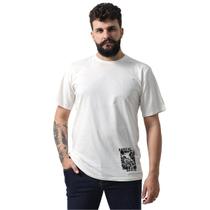 Camiseta Masculina Algodão Estampa Radical Skate Frente e Costas