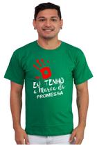 Camiseta Masculina Algodão Evangélica A Marca Da Promessa