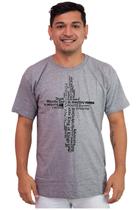 Camiseta Masculina Algodão Evangélica Seu Nome É