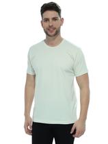 Camiseta Masculina Algodão Manga Curta Básica Areia