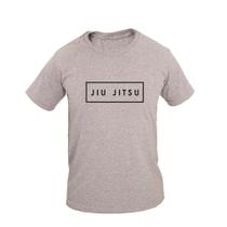 Camiseta Masculina Algodão Manga Curta Jiu Jitsu Quadrado Camiseta Masculina Algodão Manga Curta Jiu Jitsu Quadrado