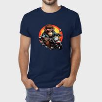 Camiseta Masculina Algodão Motorcycle Premium