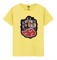 Camiseta Masculina Algodão Naruto Akatsuki Anime Camisa - Nessa Stop