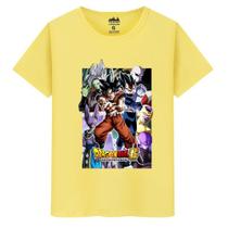 Camiseta Masculina Algodão Premium Dragon Ball Super