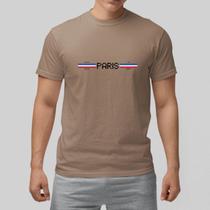 Camiseta Masculina Algodão Premium Paris 01