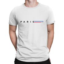 Camiseta Masculina Algodão Premium Paris 02 Camiseta Masculina Algodão Premium Paris 02