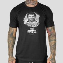 Camiseta Masculina Algodão Premium Pega a Visão Escobar Pablo
