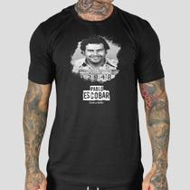 Camiseta Masculina Algodão Premium Pega a Visao Pablo Escobar - MP Moda Masculina