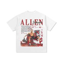 Camiseta Masculina Allen Iverson Answer Para Basquete, Algodão, Manga Curta, Vintage, Casual, Verão Camiseta Masculina Allen Iverson Answer Para Basquete, Algodão, Manga Curta, Vintage, Casual, Verão