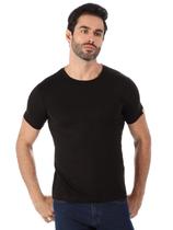 Camiseta Masculina Anistia Slim Fit Visco Flame Com Elastano