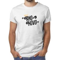 Camiseta Masculina Ano Novo Réveillon Algodão