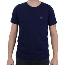 Camiseta Masculina Applicato Indigo Navy Azul - APT3540