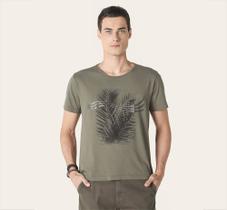 Camiseta Masculina Aramis Folhagem Wind Verde Médio