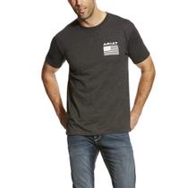 Camiseta Masculina ARIAT Freedom em Algodão e Poliéster Camiseta Masculina ARIAT Freedom em Algodão e Poliéster
