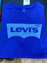 Camiseta masculina Azul tamanho adulto