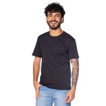 Camiseta Masculina Balboa Algodão Pima Básica Preta Camiseta Masculina Balboa Algodão Pima Básica Preta