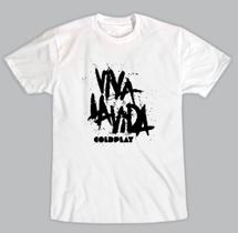 Camiseta Masculina Banda Coldplay Viva Lá Vida! Camiseta Masculina Banda Coldplay Viva Lá Vida!