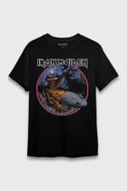 Camiseta masculina banda iron maiden consulado do rock Camiseta masculina banda iron maiden consulado do rock