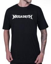 Camiseta Masculina Banda Magadeth Rock Metal
