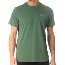 Camiseta Masculina Basic Verde Tam. M - Columbia Camiseta Masculina Basic Verde Tam. M - Columbia