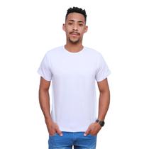 Camiseta masculina básica 100% algodão caimento perfeito