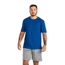 Camiseta Masculina Básica Algodão Confortável