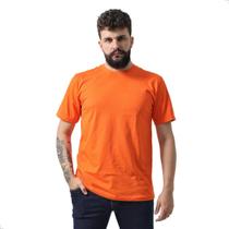 Camiseta Masculina Básica Algodão Fio 30.1 penteado