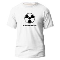 Camiseta Masculina Básica Algodão Premium Estampa Dtf Faculdade Radiologia