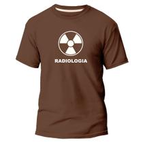 Camiseta Masculina Básica Algodão Premium Estampa Dtf Faculdade Radiologia