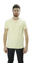 Camiseta masculina Básica Amarela Gola Redonda 100% algodão Camiseta masculina Básica Amarela Gola Redonda 100% algodão