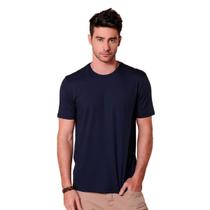 Camiseta Masculina Básica Comfort Marinho