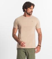 Camiseta Masculina Básica Diametro Bege
