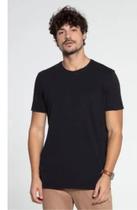 Camiseta Masculina Básica Docthos Easy Meia Malha Tinturada Slim