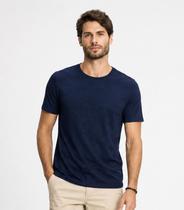 Camiseta Masculina Básica Em Malha Rover Select Azul Camiseta Masculina Básica Em Malha Rover Select Azul