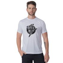 Camiseta Masculina Básica Estampa Personalizada Rock Music Colecionadores Algodão Premium