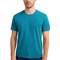 Camiseta Masculina Básica Estampada Casual Gola Redonda 1 Un