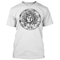 Camiseta Masculina Basica Estampada Medusa