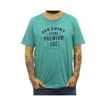 Camiseta Masculina Básica Gola Careca Premium Label Algodão - Ultimato