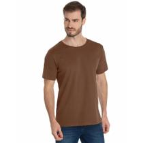 Camiseta Masculina Básica Lisa 100% Algodão Premium