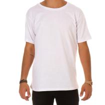 Camiseta Masculina Básica Lisa Algodão Conforto Casual