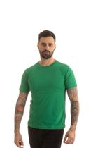 Camiseta Masculina Básica Lisa Algodão Premium Gola Redonda