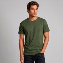 Camiseta Masculina Básica Lisa Em Algodão Camiseta Masculina Básica Lisa Em Algodão