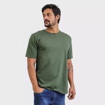 Camiseta Masculina Básica Lisa Verde