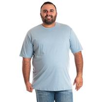 Camiseta masculina básica manga curta plus size 118002